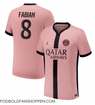 Paris Saint-Germain Fabian Ruiz #8 Tredjetrøje 2024-25 Kortærmet